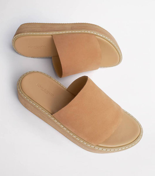 Sandalias Planas Tony Bianco Elke Caramel 4.5cm Beige | EARHC49655