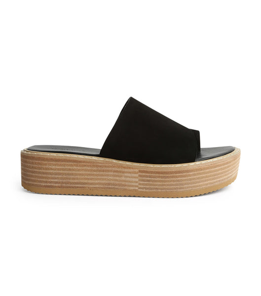 Sandalias Planas Tony Bianco Energy Black 4.5cm Negras | ARXBR49068