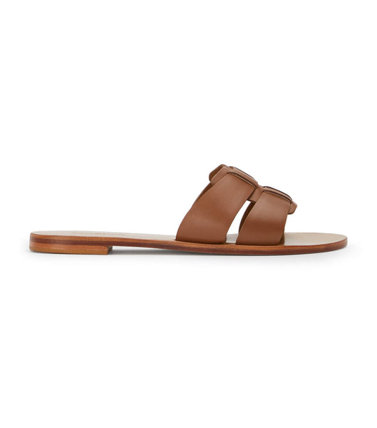 Sandalias Planas Tony Bianco Force Tan 1cm Marrones | ARNZX55264