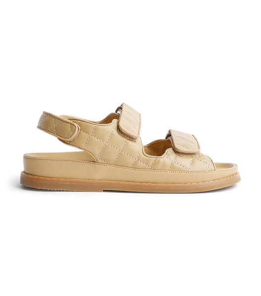 Sandalias Planas Tony Bianco Hiranni Honey Sheep Nappa 3.5cm Naranjas | QARUV63237