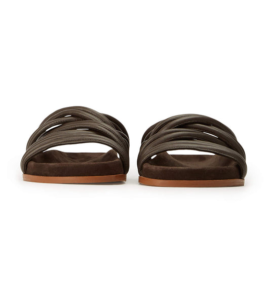 Sandalias Planas Tony Bianco Loki Chocolate Nappa Chocolate | MARFT20554