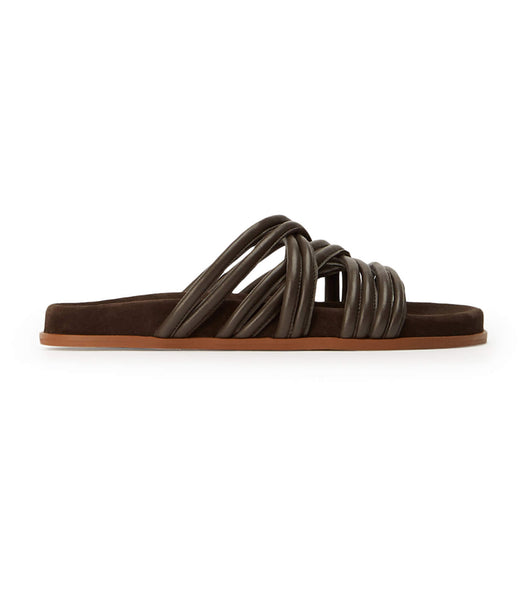 Sandalias Planas Tony Bianco Loki Chocolate Nappa Chocolate | MARFT20554