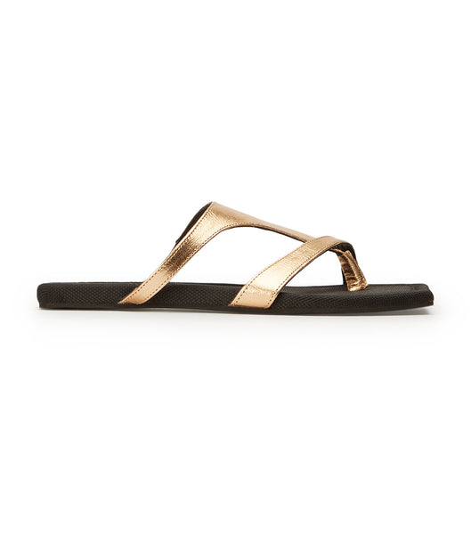 Sandalias Tony Bianco Eman Antique Gold Nappa 1.5cm Doradas | EARVG19331