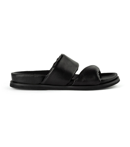 Sandalias Tony Bianco Henry Black Nappa 3.5cm Negras | QARUV69045