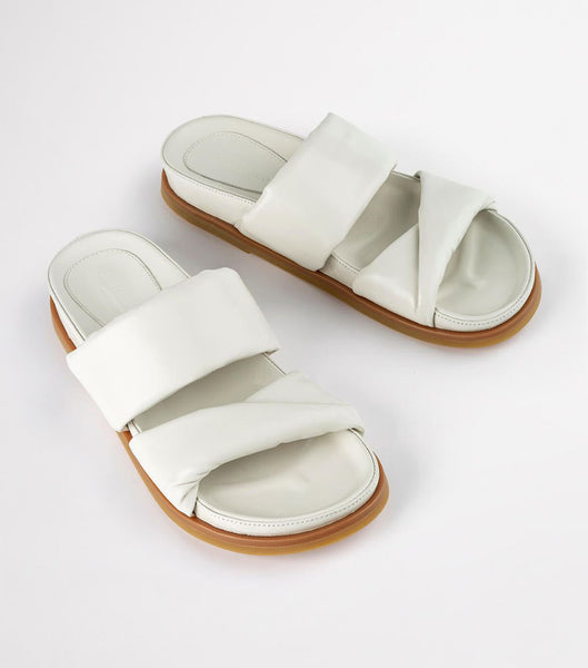 Sandalias Tony Bianco Henry Dove Nappa 3.5cm Blancas | ARXMI14654