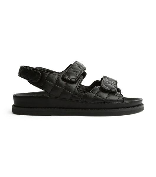 Sandalias Tony Bianco Hiranni Black Sheep Nappa 3.5cm Negras | QARWA74108