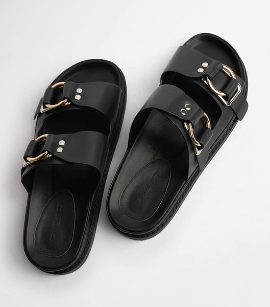 Sandalias Tony Bianco Hunter Black Como 3.5cm Negras | MARHR37026