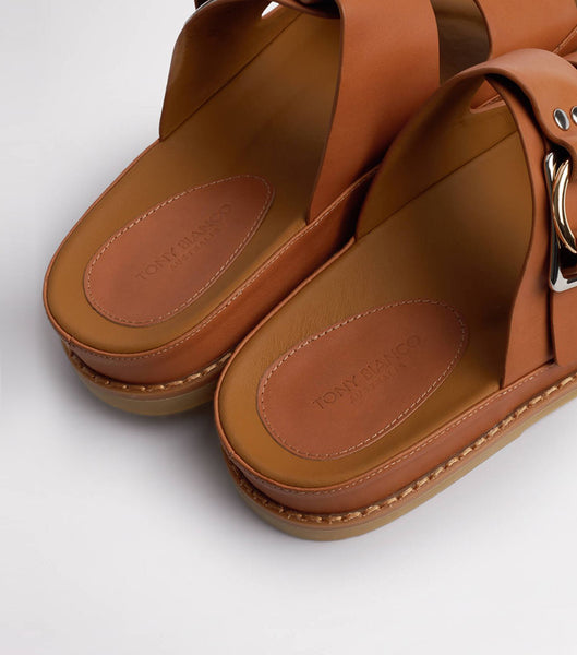 Sandalias Tony Bianco Hunter Tan Como 3.5cm Marrones | XARBH58750