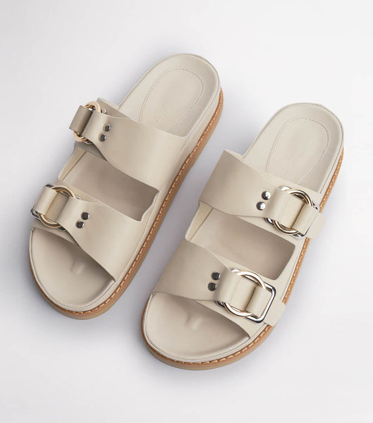 Sandalias Tony Bianco Hunter Vanilla Capretto 3.5cm Amarillo Claro | ARZPD16175