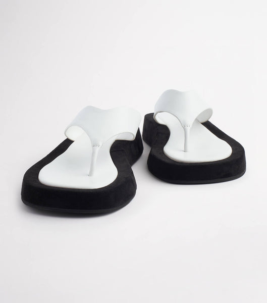 Sandalias Tony Bianco Ives Milk Capretto 3.5cm Blancas | PARER30236