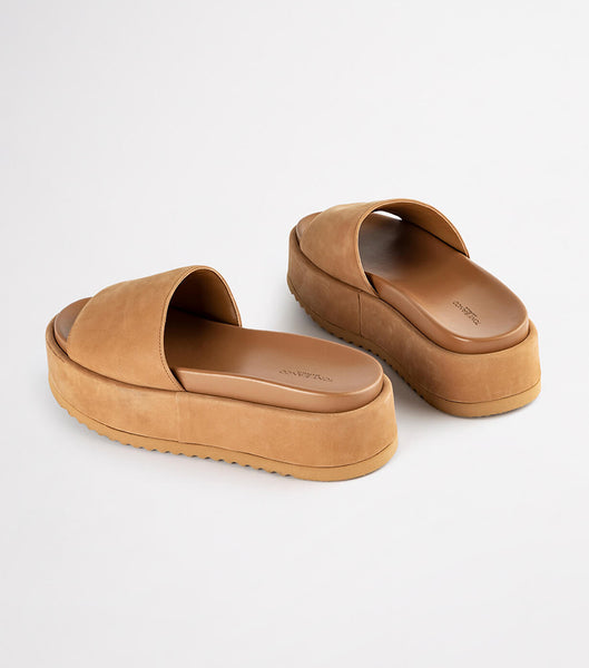 Sandalias de Diapositivas Tony Bianco Rio Caramel Phoenix 6cm Rojas | BARSO98673