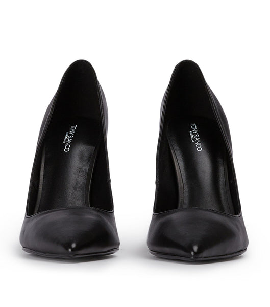 Tacones Brillantes Tony Bianco Anja Black Como 10.5cm Negras | BARSD28016