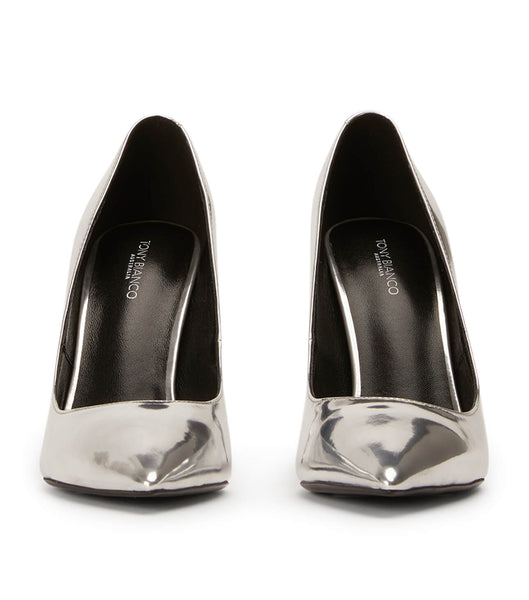 Tacones Brillantes Tony Bianco Anja Silver Shine 10.5cm Plateadas | EARHC11797