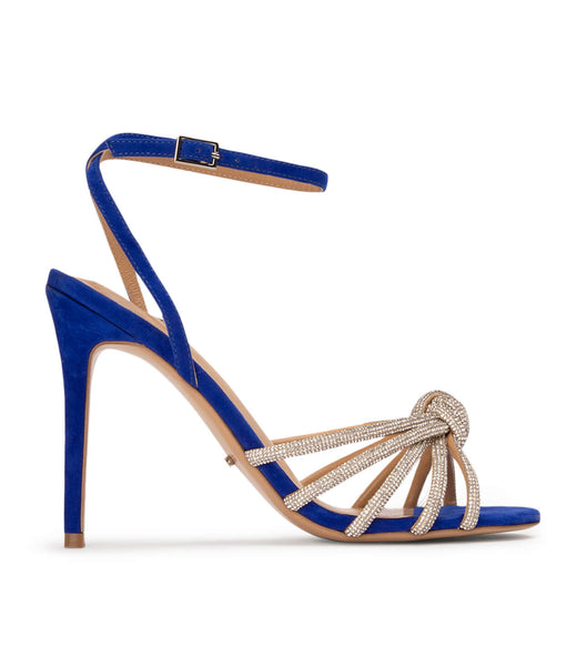 Tacones Brillantes Tony Bianco Kyla Azure Gamuza 11cm Azur | ARDYB95217