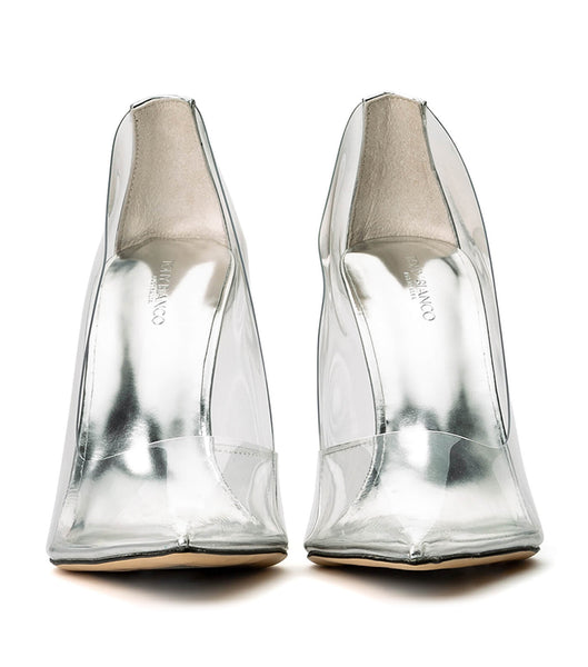 Tacones De Novia Tony Bianco Alijah Clear Vinylite/Silver 10.5cm Plateadas | UARND96024