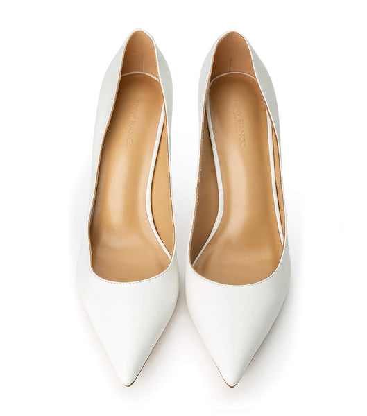 Tacones De Novia Tony Bianco Anja Milk Capretto 10.5cm Blancas | ARCVG55706