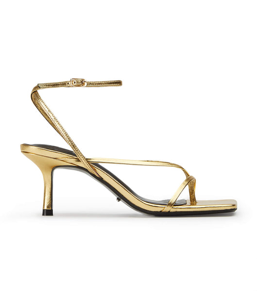 Tacones De Novia Tony Bianco Avi Gold Foil 6.5cm Doradas | UARND53123