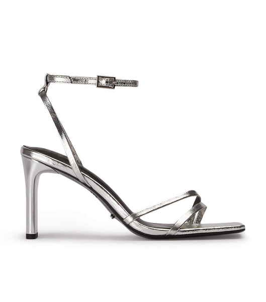 Tacones De Novia Tony Bianco Corso Silver Foil 8.5cm Plateadas | MARHR66209