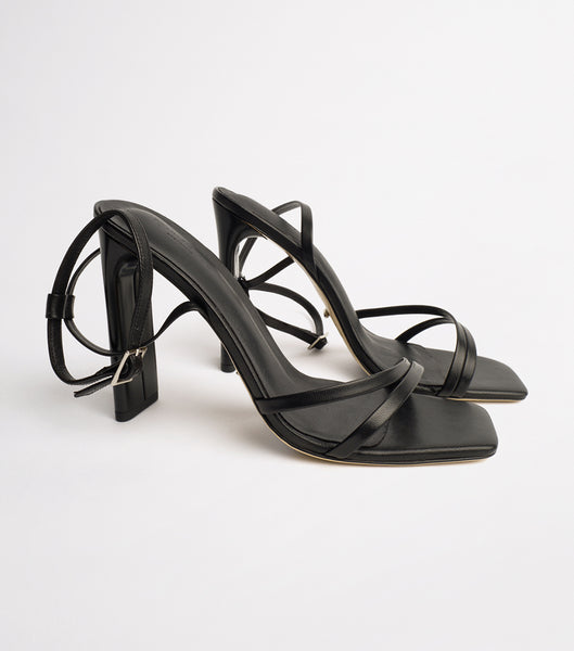 Tacones De Novia Tony Bianco Fiance Black Kid 11cm Negras | ARZDE71854