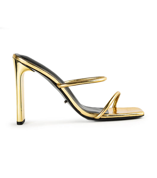 Tacones De Novia Tony Bianco Florence Gold Foil 11cm Doradas | UARTG13797