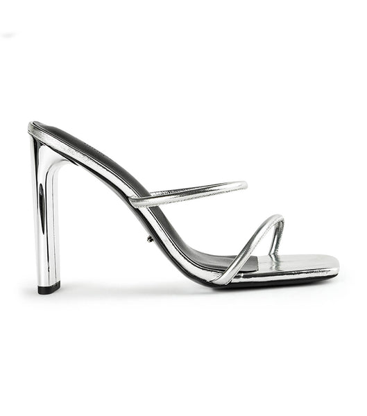 Tacones De Novia Tony Bianco Florence Silver Foil 11cm Plateadas | ARIIZ61071