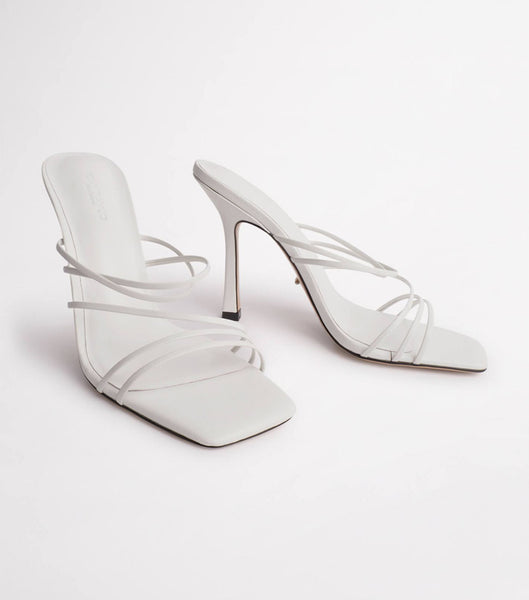 Tacones De Novia Tony Bianco Foxie White Kid 10.5cm Blancas | ZARMJ55999