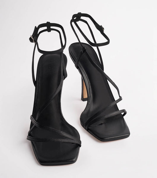 Tacones De Novia Tony Bianco Franci Black Kid 10.5cm Negras | BARSO99516