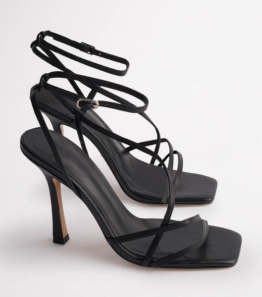 Tacones De Novia Tony Bianco Franci Black Kid 10.5cm Negras | BARSO99516