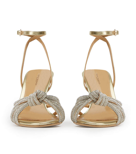 Tacones De Novia Tony Bianco Helena Gold Nappa Metallic 8.5cm Doradas Metal | MARFT84782