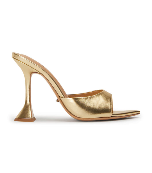 Tacones De Novia Tony Bianco Marcel Gold Nappa Metallic 10.5cm Doradas Metal | DARKV32266