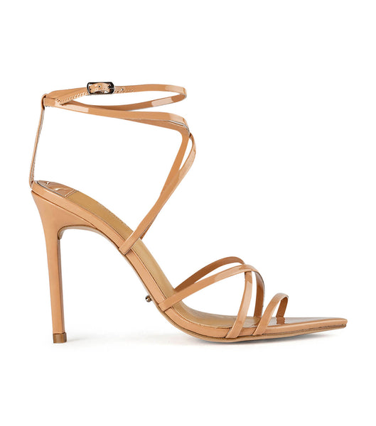 Tacones De Novia Tony Bianco Marcy Nude Charol 10.5cm Beige | FARUI40599