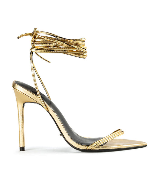 Tacones De Novia Tony Bianco Millie Gold Foil 10.5cm Doradas | XARBH92523