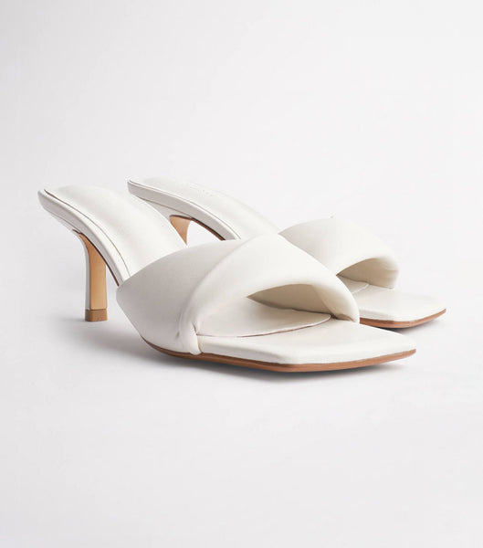 Tacones bajos Tony Bianco Alexa Dove Nappa 6.5cm Blancas | TARWZ66725