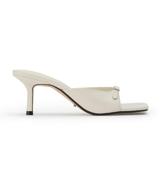 Tacones bajos Tony Bianco Asar Dove Nappa 6.5cm Blancas | FARUI73329