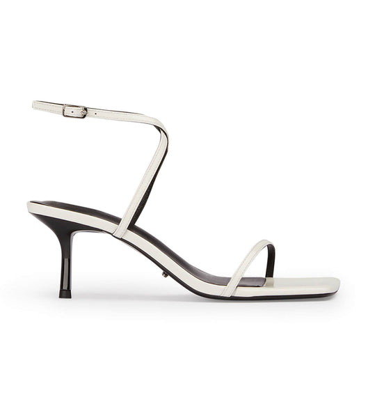 Tacones bajos Tony Bianco Axent White Charol 6.5cm Blancas | AARWC87123