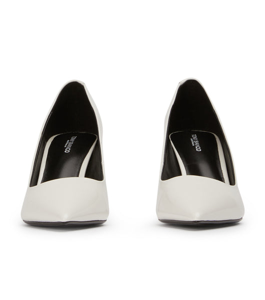 Tacones bajos Tony Bianco Billy White Hi Shine 7.5cm Blancas | ARJVR86163