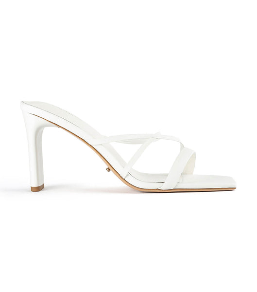 Tacones bajos Tony Bianco Classic White Nappa 8.5cm Blancas | ARJKU48748