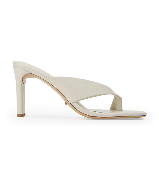 Tacones bajos Tony Bianco Clover Dove Nappa 8.5cm Blancas | ARJBT13328