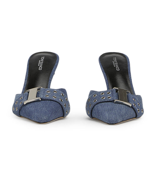 Tacones bajos Tony Bianco Samma Vintage Denim 8cm Azules | LARSX93983