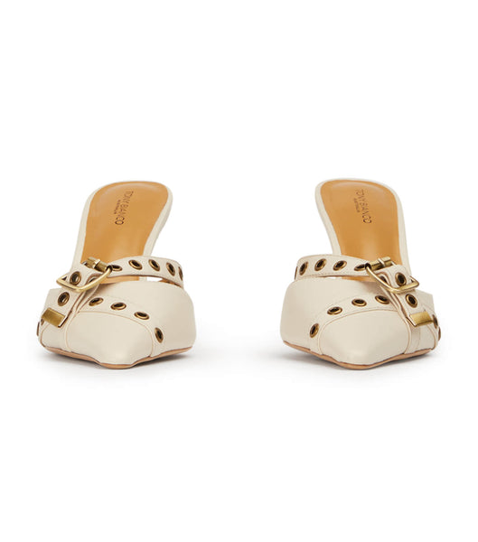 Tacones bajos Tony Bianco Savoir Bone Venice 8cm Beige | ARQAV25898