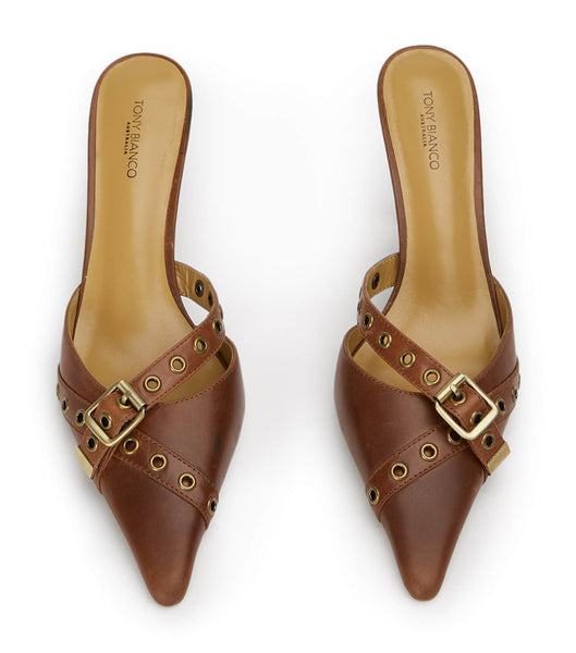 Tacones bajos Tony Bianco Savoir Cognac 8cm Marrones | EARHC50036