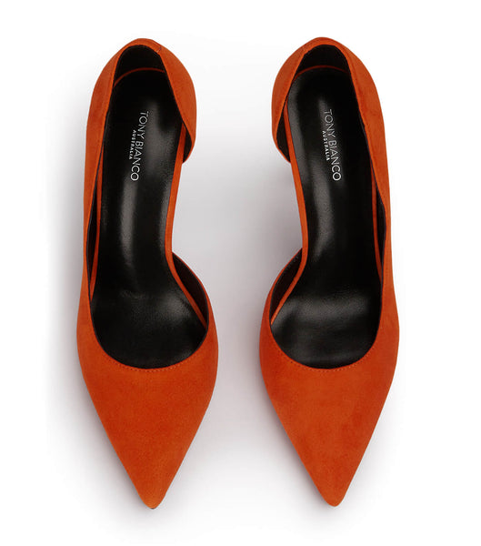 Tacones de aguja Tony Bianco Alyx Aperol Gamuza 10.5cm Naranjas | ZARMJ53254