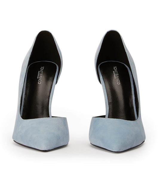 Tacones de aguja Tony Bianco Alyx Sky Gamuza 10.5cm Azules | FARUI93904