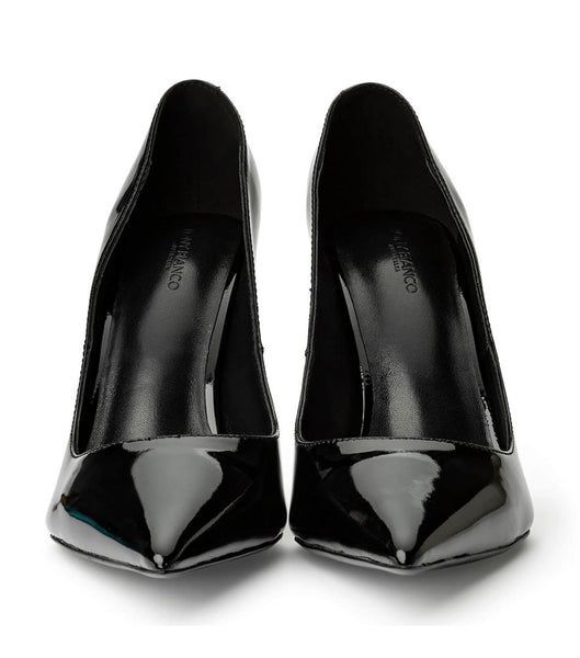 Tacones de aguja Tony Bianco Anja Black Charol 10.5cm Negras | ARCIF19899