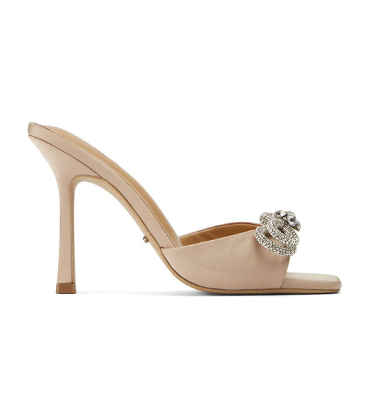 Tacones de aguja Tony Bianco Franki Nude Satin 10.5cm Beige | AREAH14825