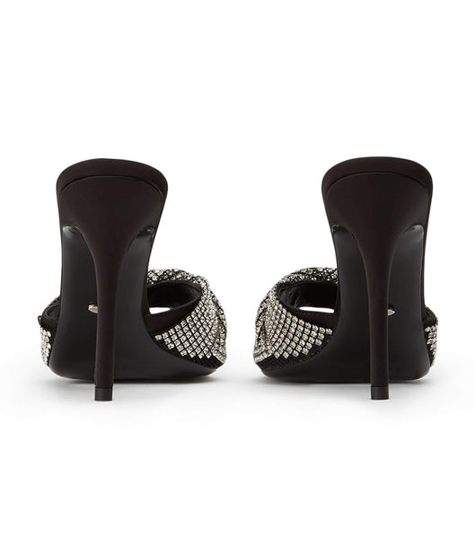 Tacones de aguja Tony Bianco Fringe Crystal/Black 10.5cm Negras | ARCIF29097