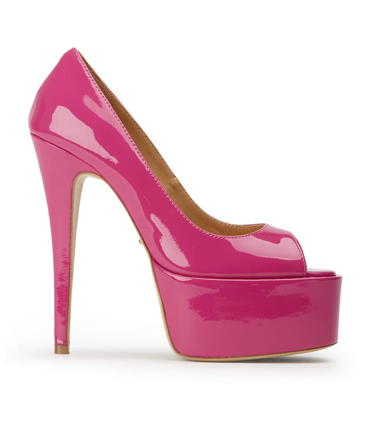 Tacones de aguja Tony Bianco Jolee Berry Charol 15cm Rosas | ARNEJ30387