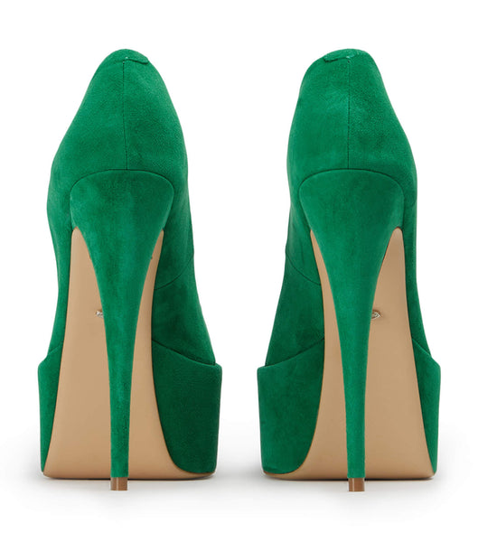 Tacones de aguja Tony Bianco Jolee Jade Gamuza 15cm Verde | EARHC84396