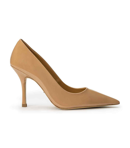 Tacones de aguja Tony Bianco Kysaia Nude Charol 9.5cm Beige | LARTR42371