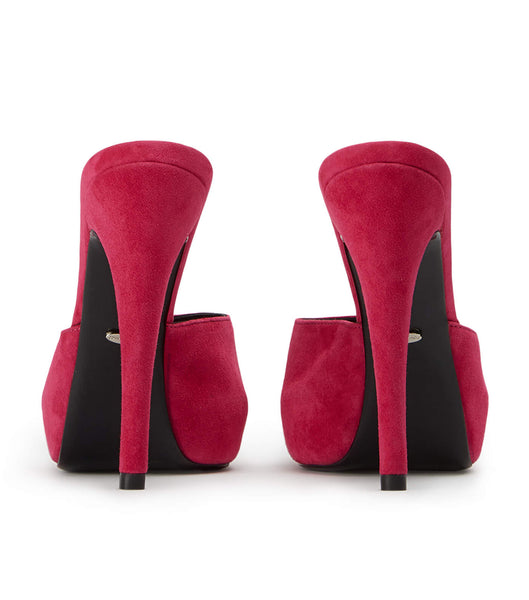 Tacones de aguja Tony Bianco Love Lipstick Gamuza 12cm Rojas | PARQX31414